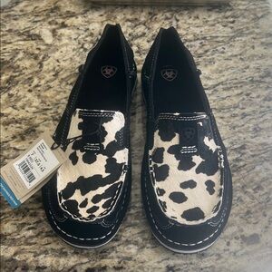 Ariat Ladies Cow Print Cruisers